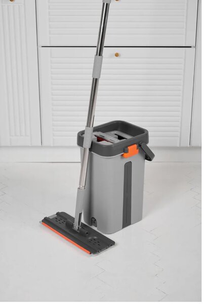 Швабра с отжимом и ведром