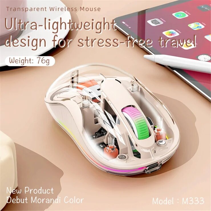Souris Sans Fil Transparente M333