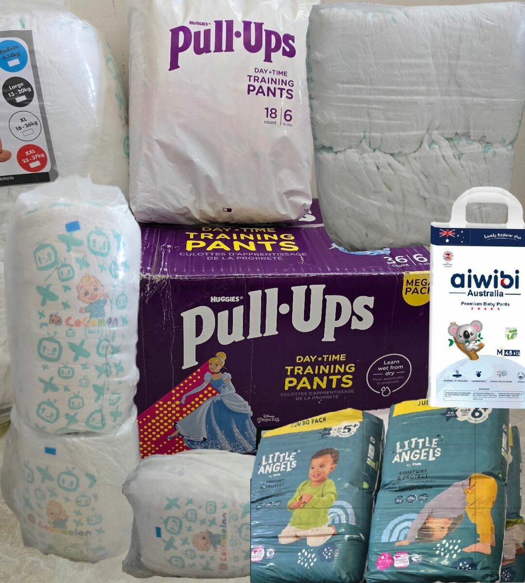 Euromix Pull-ups and Regular Pull-ups