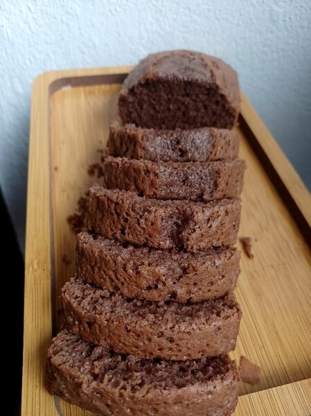 Délicieux cake au chocolat
