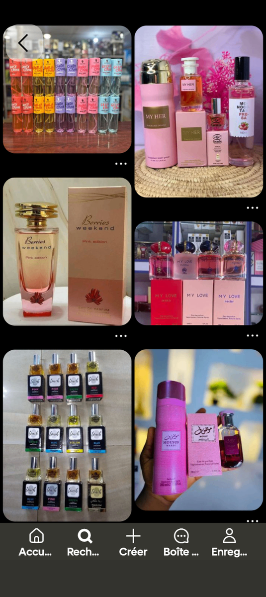 Lot de Parfums Variés 100ml