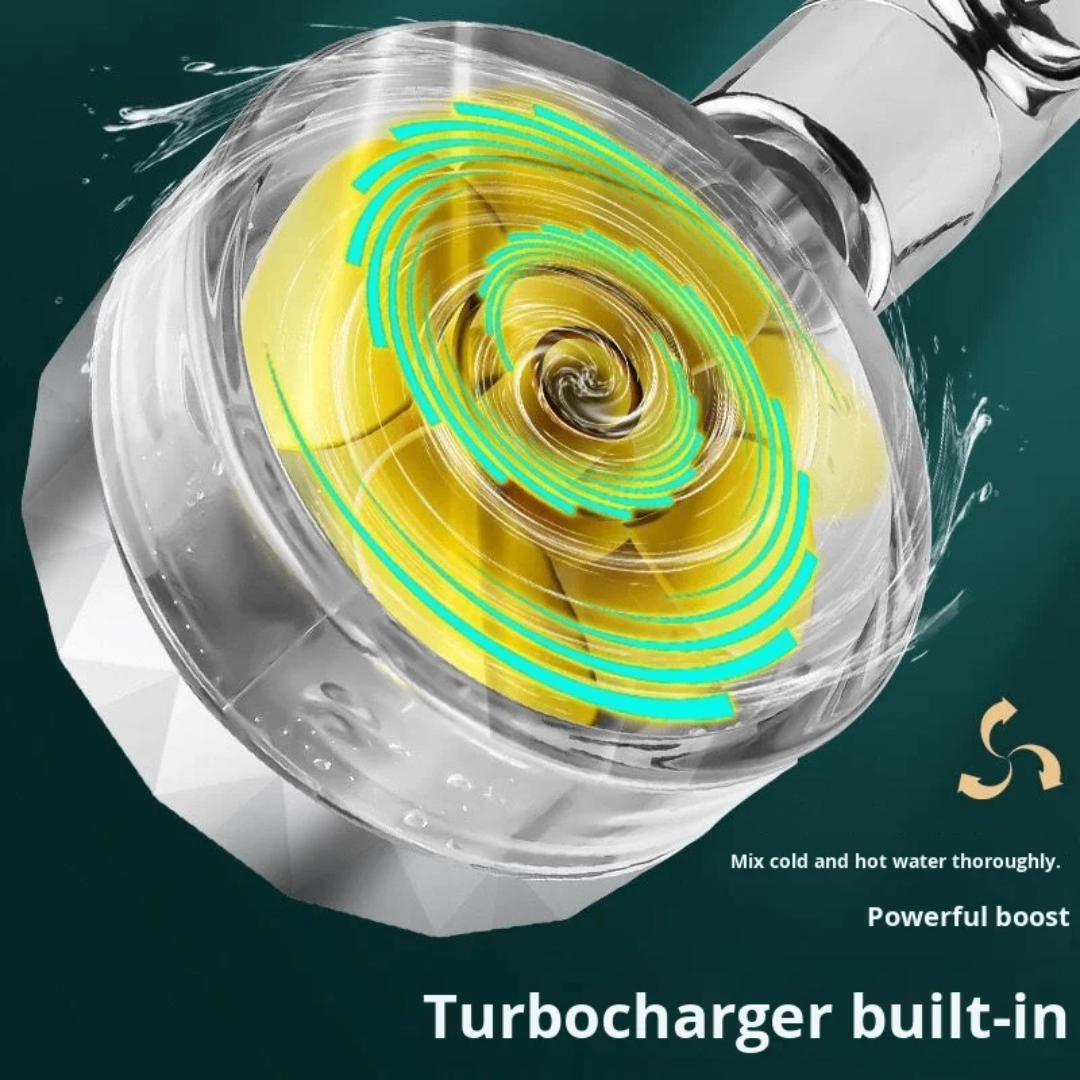 Pommeau de Douche Turbo Boost