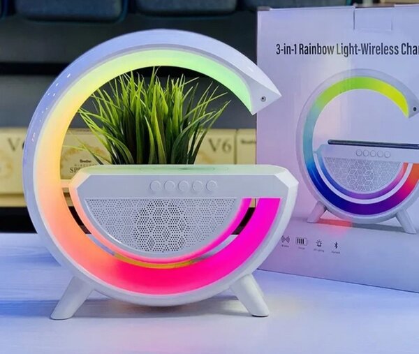 Wireless charging speaker