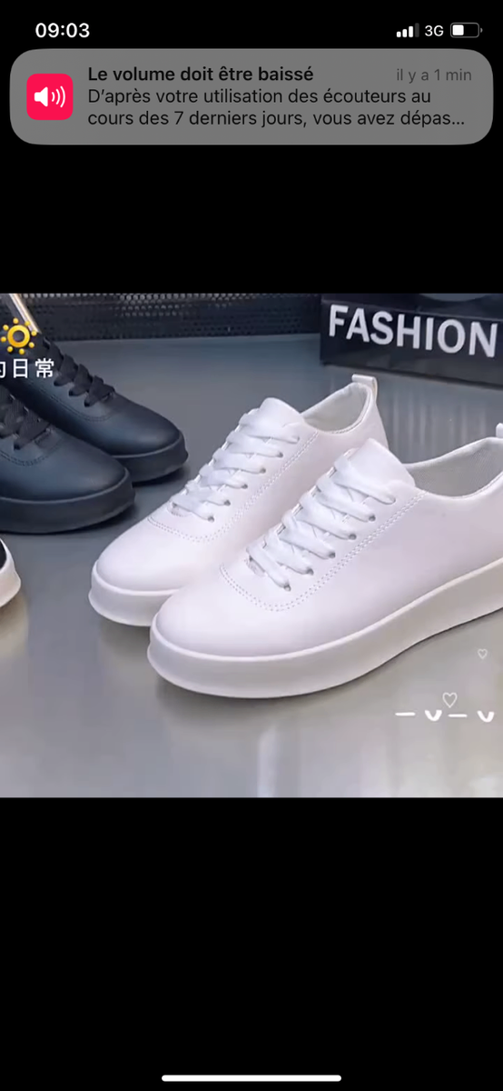 Baskets Mode Confortables