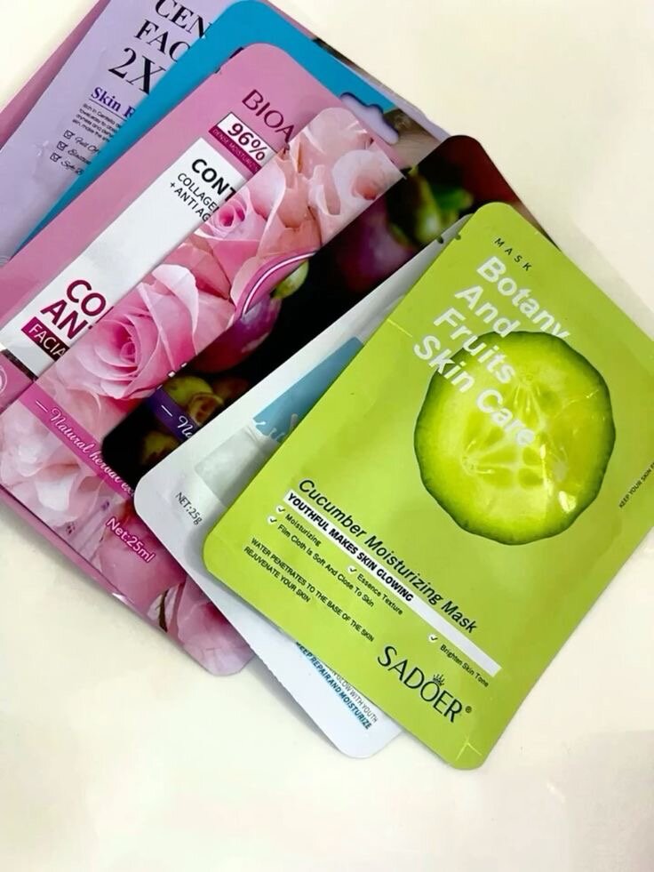 Masques Visage Hydratants Variés