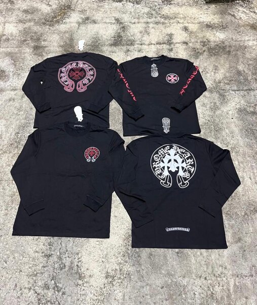 T-shirts Manche longue chrome