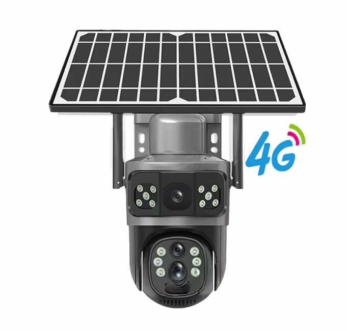 Caméra de surveillance solaire 4G