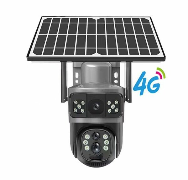 Caméra de surveillance solaire 4G
