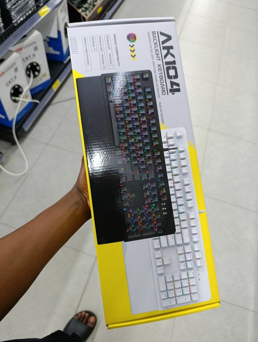 Clavier mécanique rétroéclairé