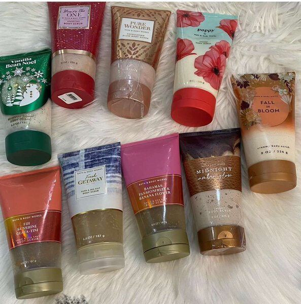 BBW body scrubs