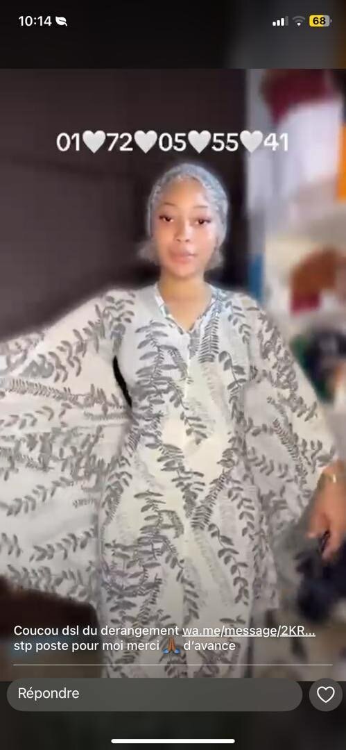 Robe longue élégante en wax