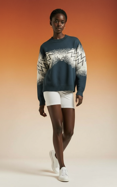 Pulls à motif hivernal