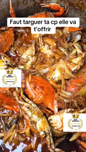 Délicieux crabe épicé