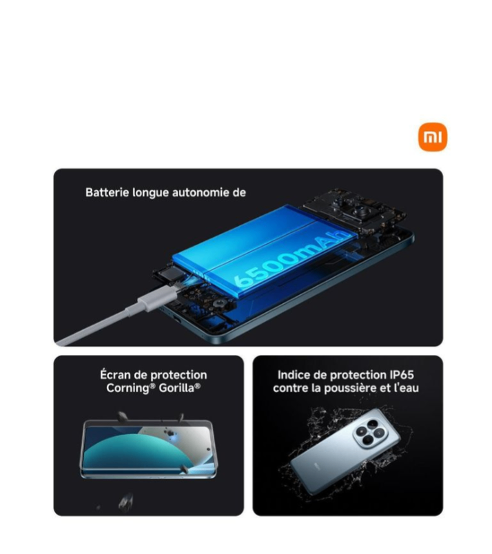 Redmi Note 15 Pro - Smartphone 200 Mpx, batterie 6500mAh