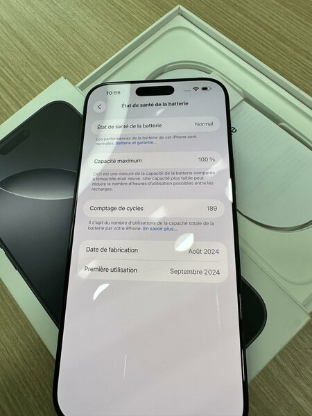 iPhone 16 pro Max  État 10/10