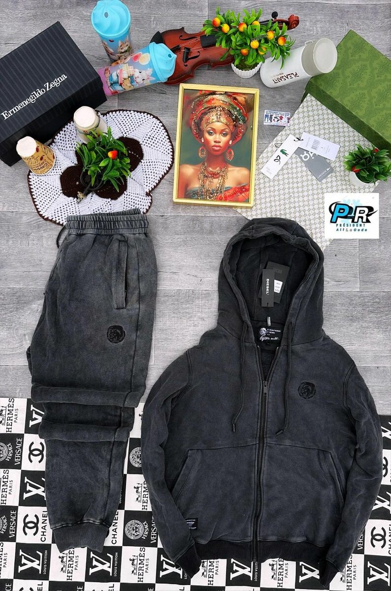 Ensemble survêtement stylé unisexe