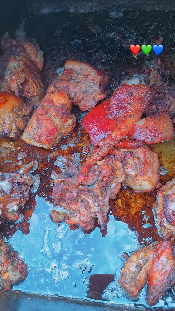 Porc africain au four