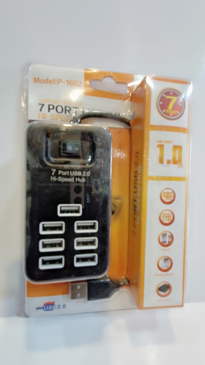 Hub USB 7 ports haute vitesse