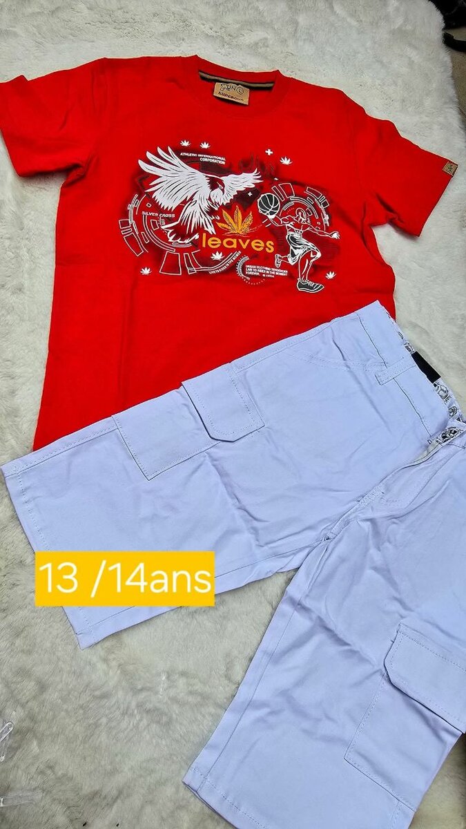 Ensemble T-shirt et Short Enfant