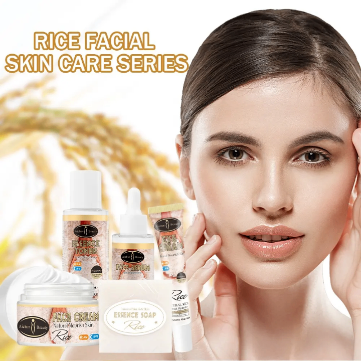 Série de Soins Visage au Riz