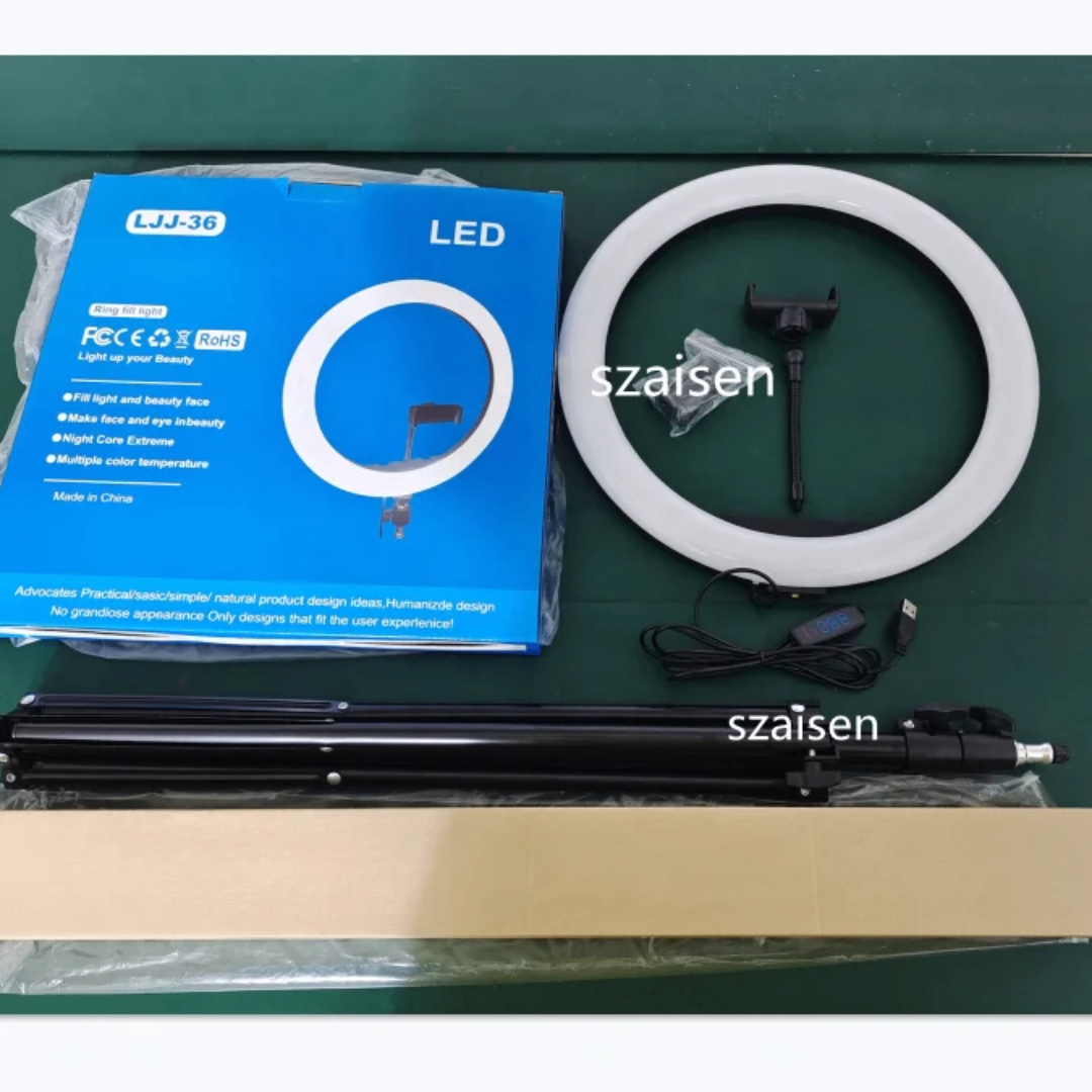 Lampe Anneau LED 14 pouces