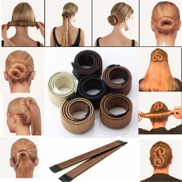 Beautiful French Braid Hair Ladies Bun Making Tool / Hair