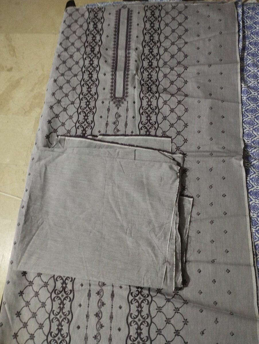 Unstitched Men Chicken Kari Kurta Shalwar