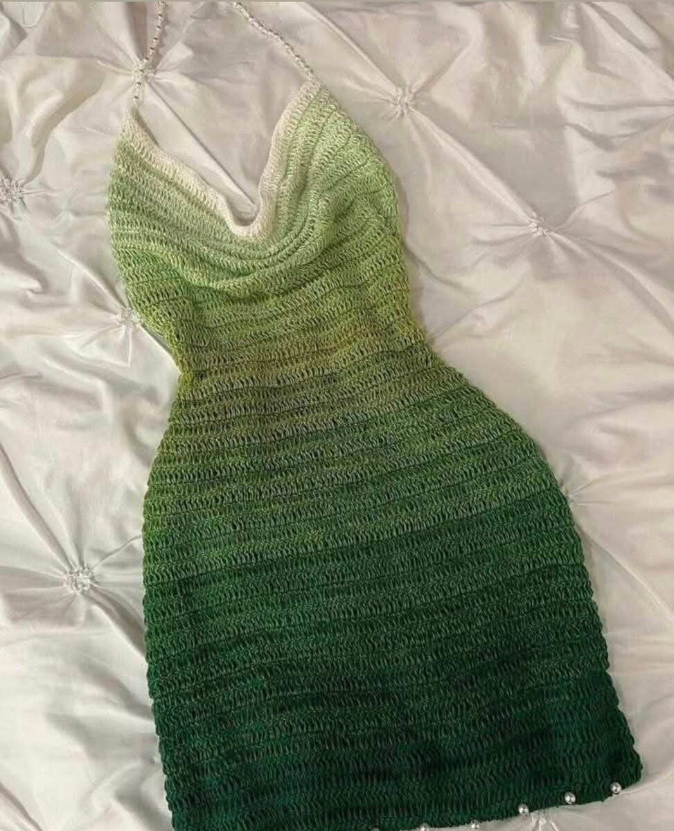 Robe d'été en crochet
