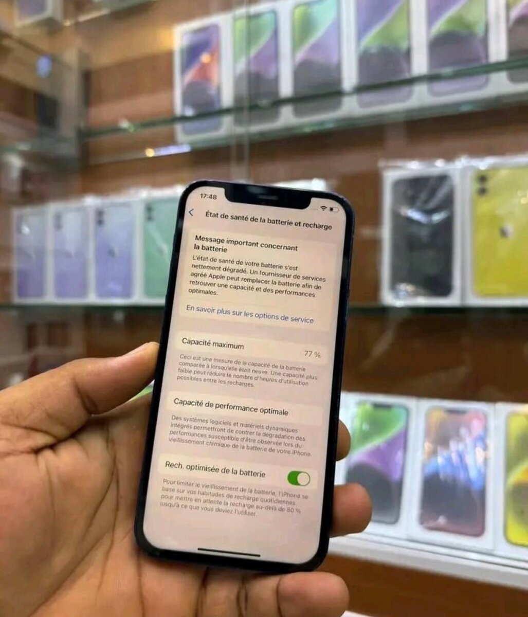 iPhone 12 Bleu 64GB Reconditionné