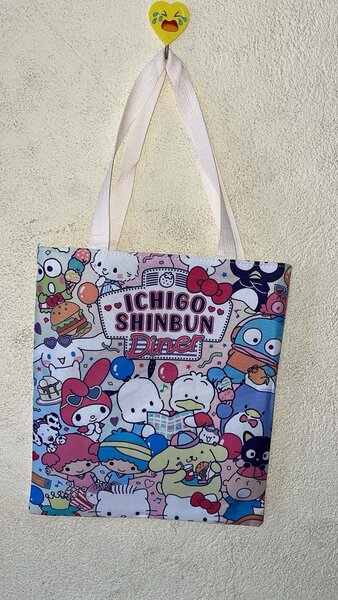 Sac fourre-tout kawaii motifs