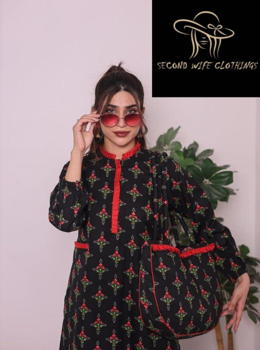 Lawn 3 pc with Bag arrival