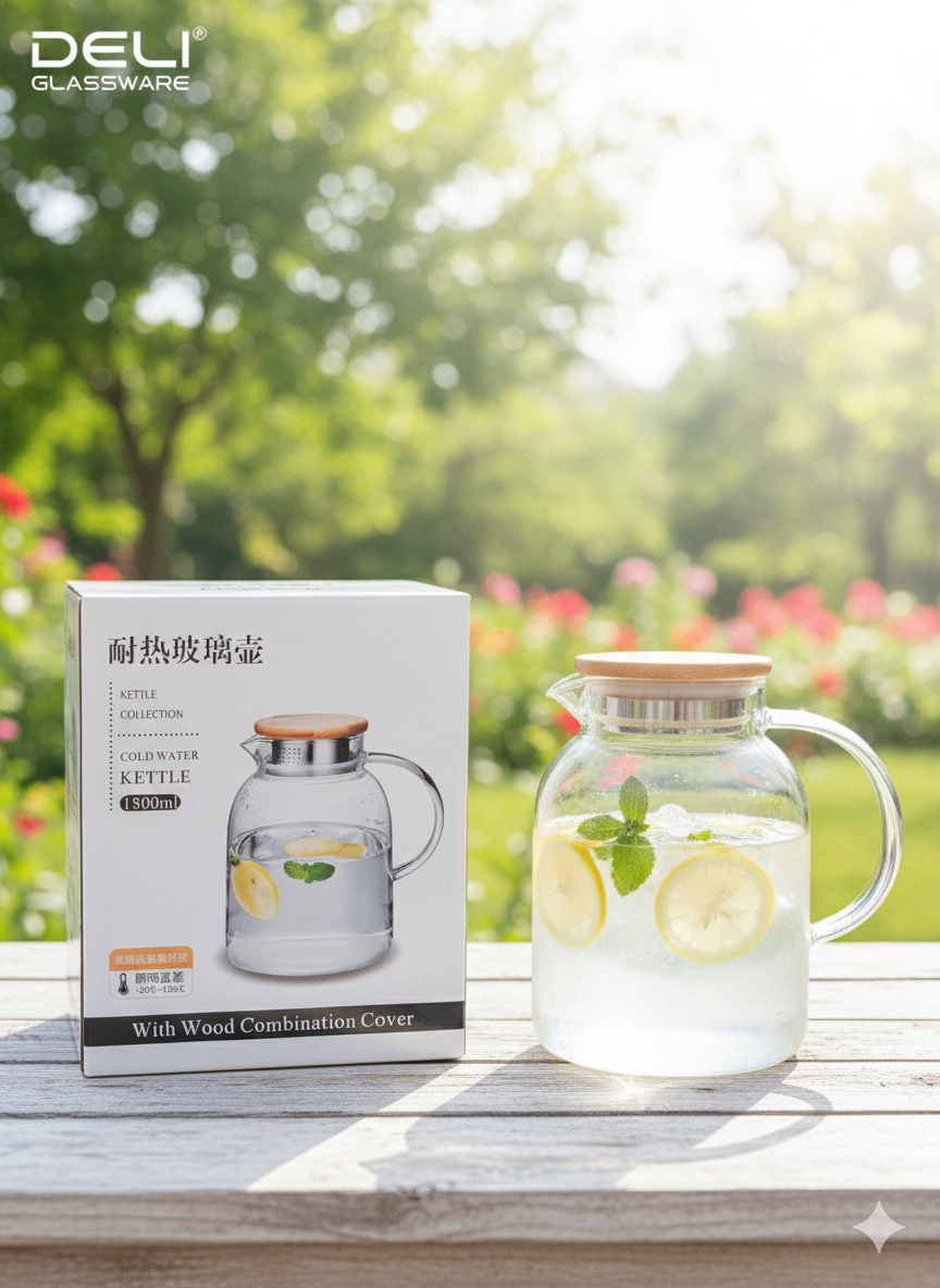 Carafe en verre 1200ml