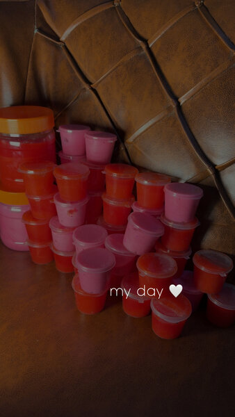 Produit de lèvre rose