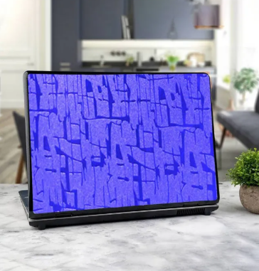 Universal Laptop Back Skin Scripture Texture for all Laptops