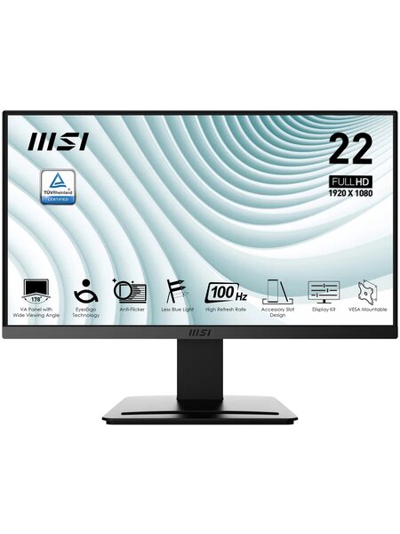 ПОЧТИ НОВЫЙ Монитор 21.5" MSI Pro MP223, 100 Гц Цена договор