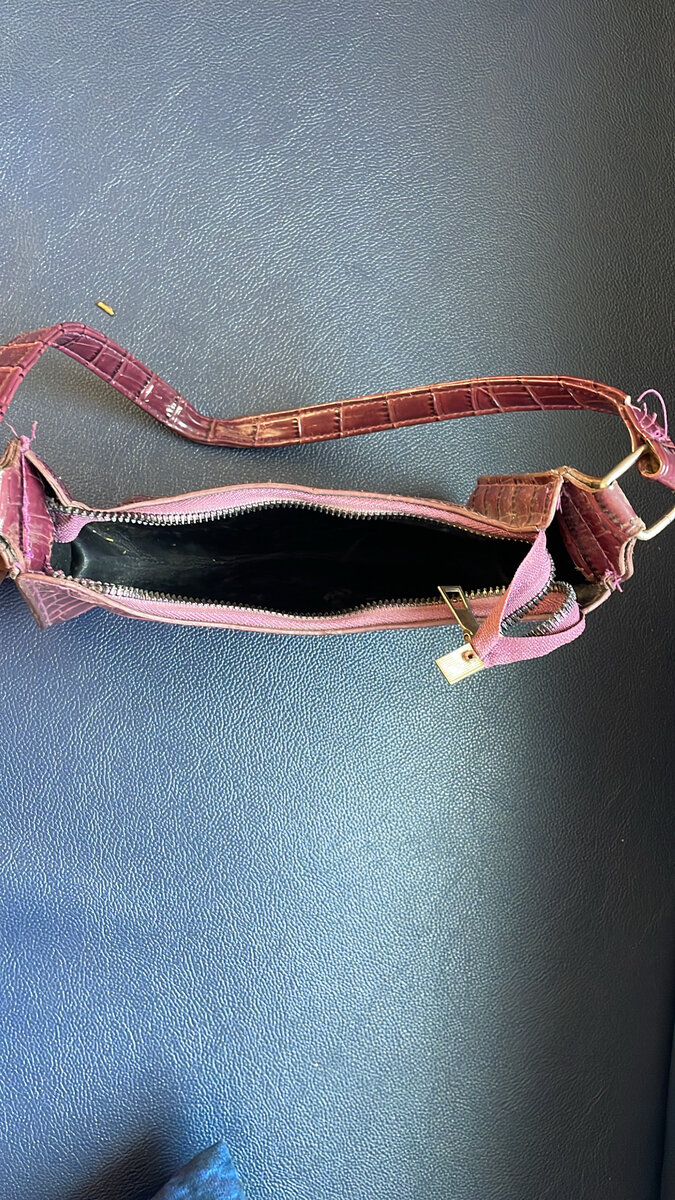 Sac à main croco chic