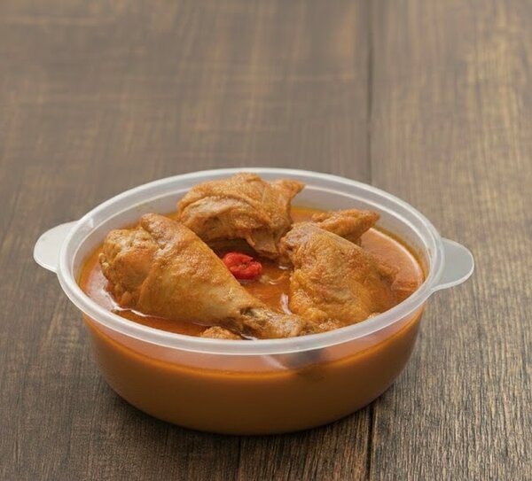 Soupe poulet de chair demi