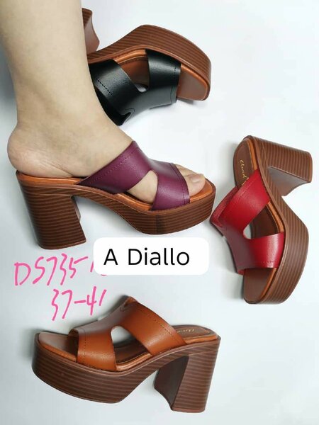 Sandales à talons élégantes