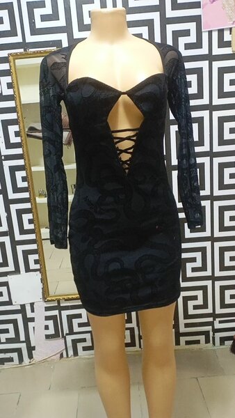 Robe Sexy en Dentelle Noire