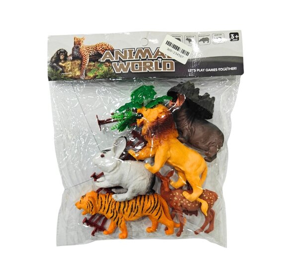 Animaux en plastique sauvage