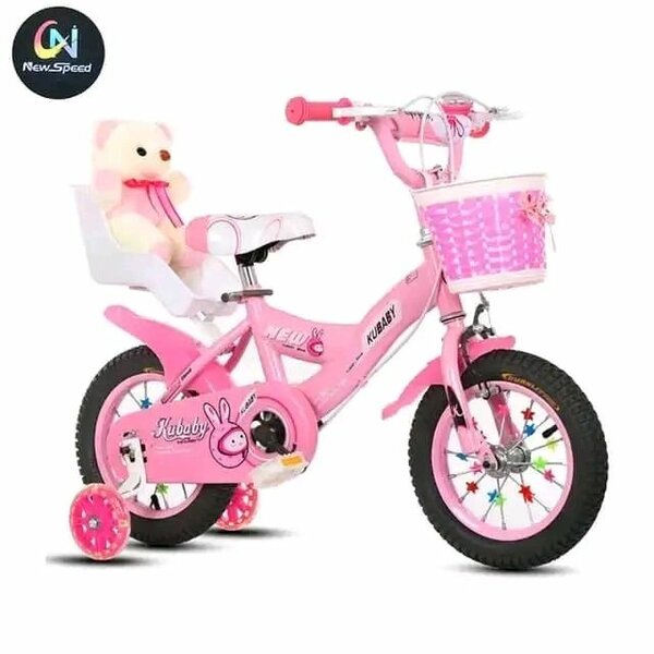 Vélo Enfant Rose avec Siège