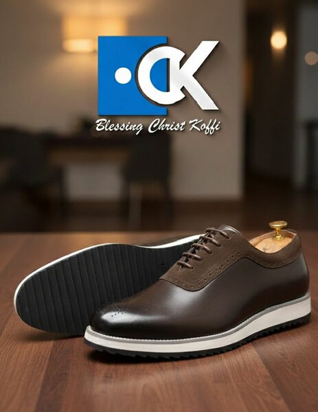 Chaussures en cuir élégantes