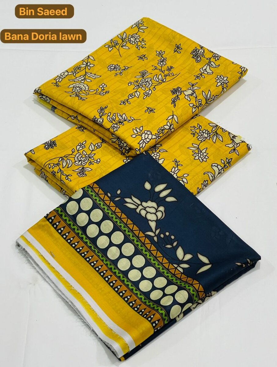 Bin Saeed (BANA DORIA LAWN)(2 PC)