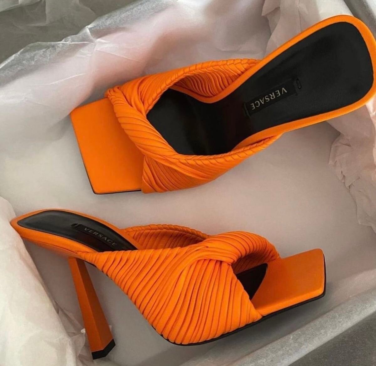 Mules nœud torsadé