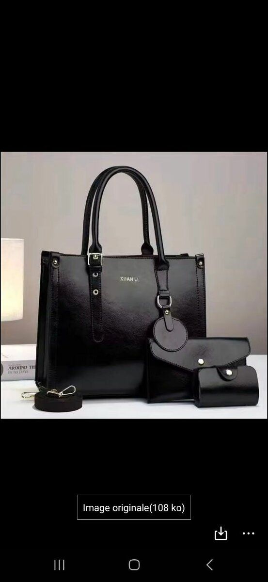 Sac à main en cuir élégant