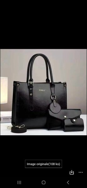 Sac à main en cuir élégant