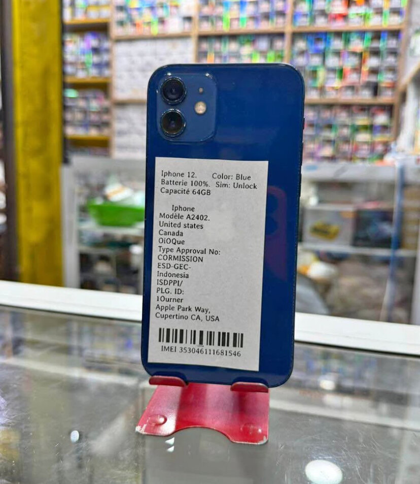 iPhone 12 Bleu  64Go