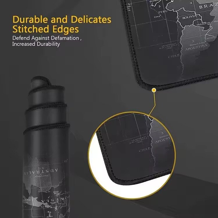 Tapis de souris géant carte monde