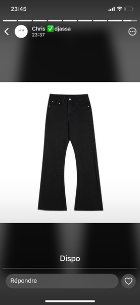 Jeans évasés brodés