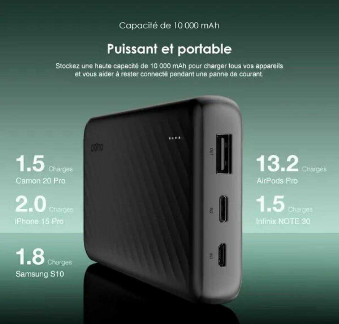 Power Bank 10000mAh Oraimo